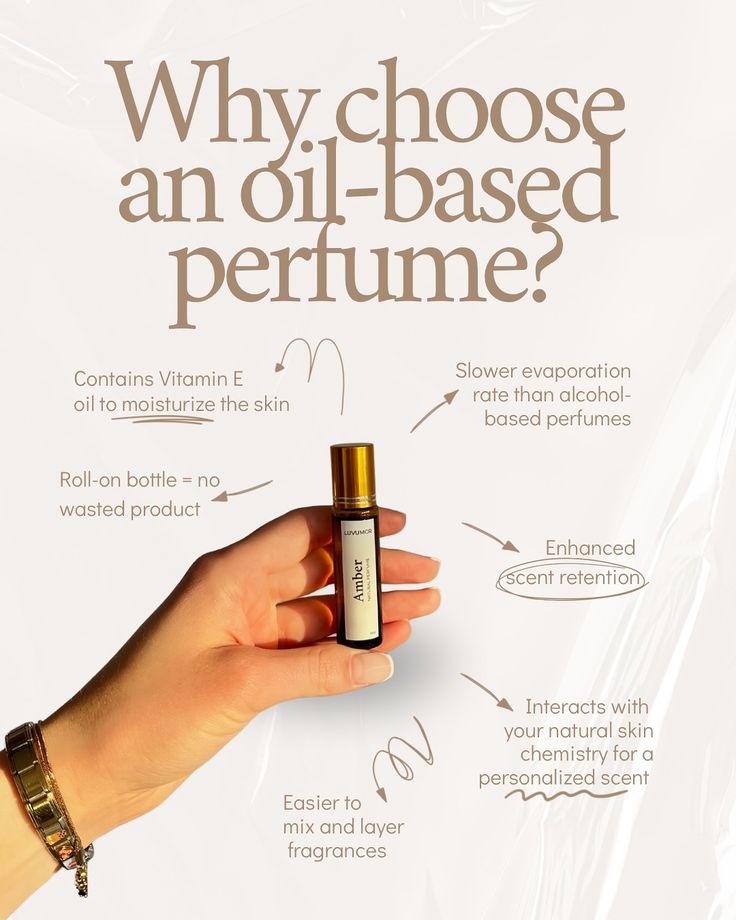Why You Should Choose Oil-Based Perfumes: The Benefits of Long-Lasting Luxury